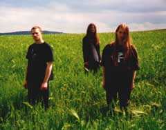 The band: FLTR Tobias, Sascha, Christian.