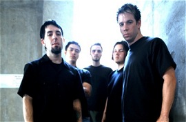 The band. FLTR Bruce, Arthur, Matt, Rocky, Lance